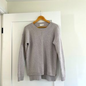Wilfred Free/Aritzia gray sweater sz S